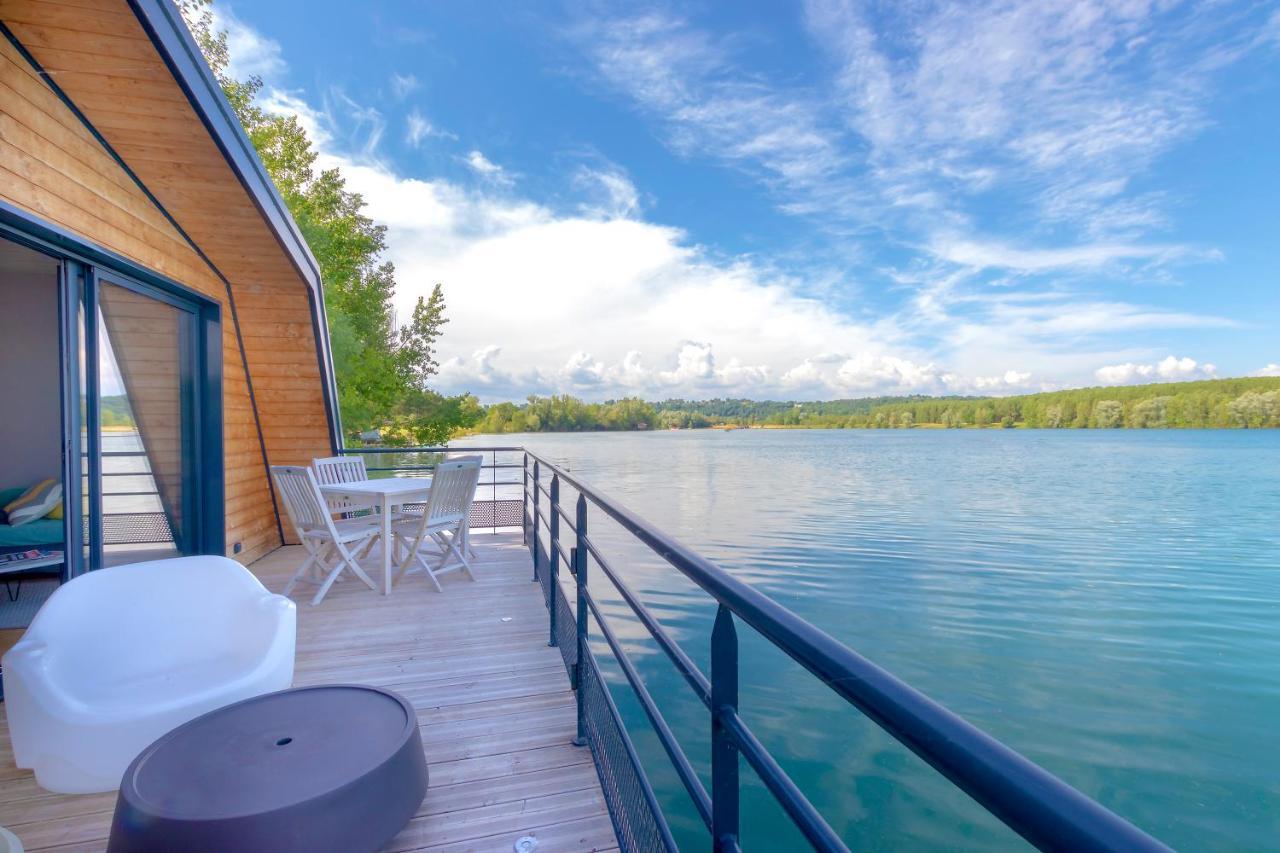 Maison Flottante - Houseboat - Baurech Insolite Eksteriør bilde
