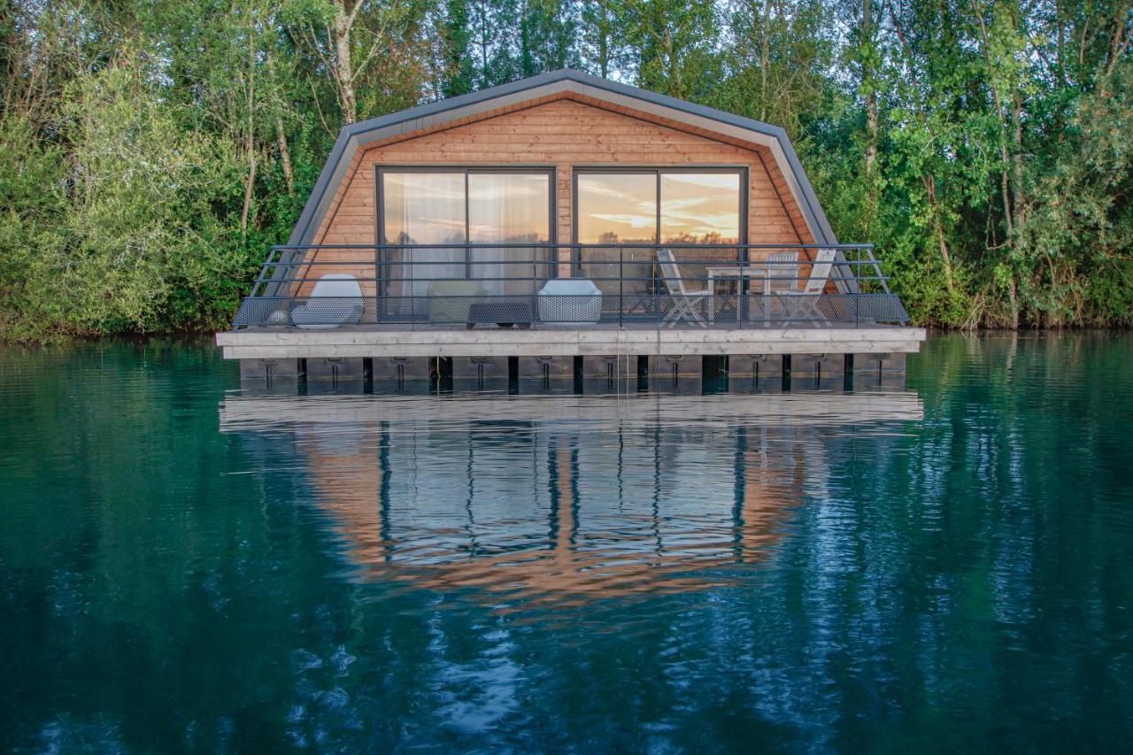 Maison Flottante - Houseboat - Baurech Insolite Eksteriør bilde